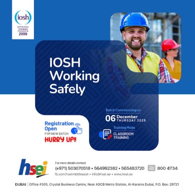 IOSH Working Safely