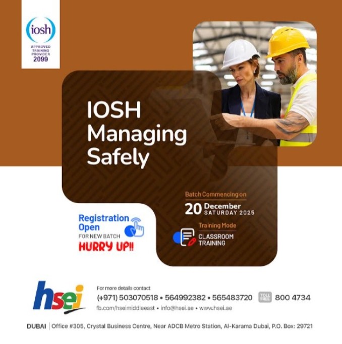 IOSH Managing Safely