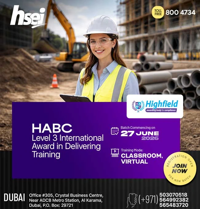 HABC Level 3 Int'l Award in Dubai on 27-Jun-2026 