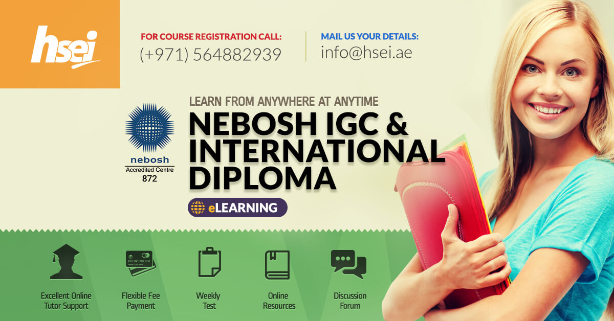 eLearning -  Online Training for Nebosh IGC, Nebosh International Diploma Courses